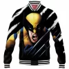 Comic Baseball-Jacket, Wolverine Baseball-Jacket