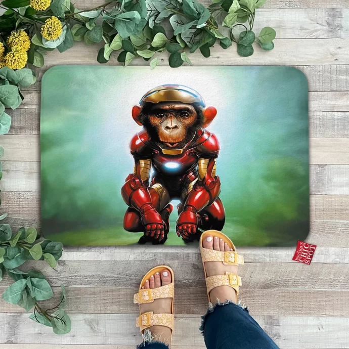 Iron Man Monkey Doormat