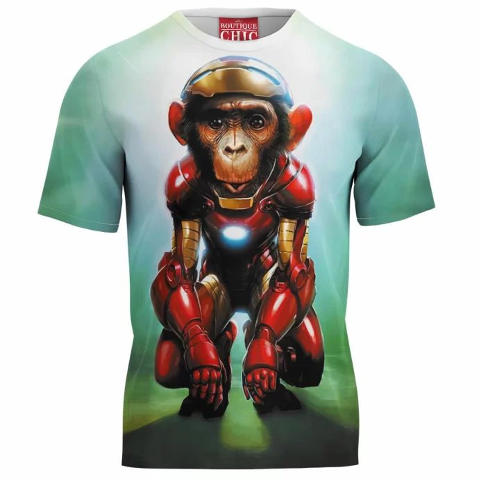 Iron Man Monkey T-Shirt