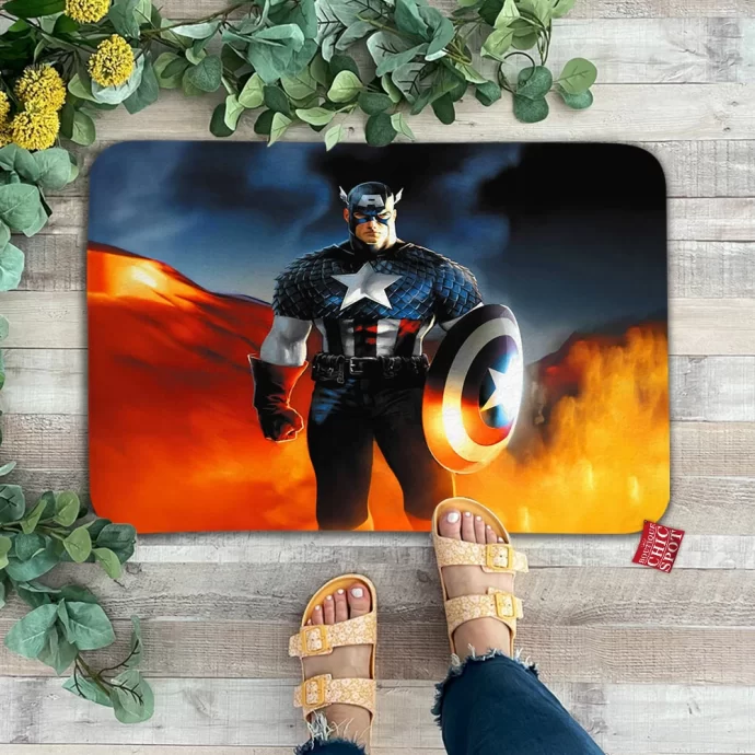 Captain America Doormat