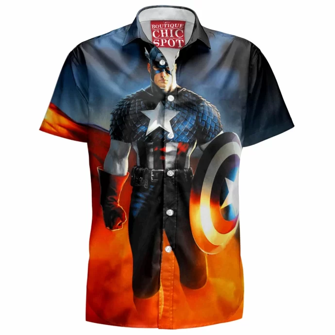 Captain America Hawaiian Shirt