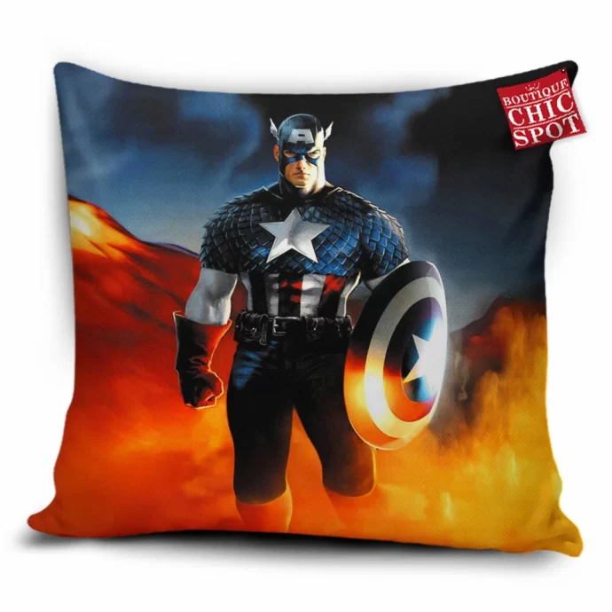 Captain America Pillow Cover