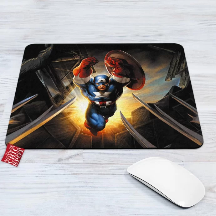 Captain America Mouse Pad