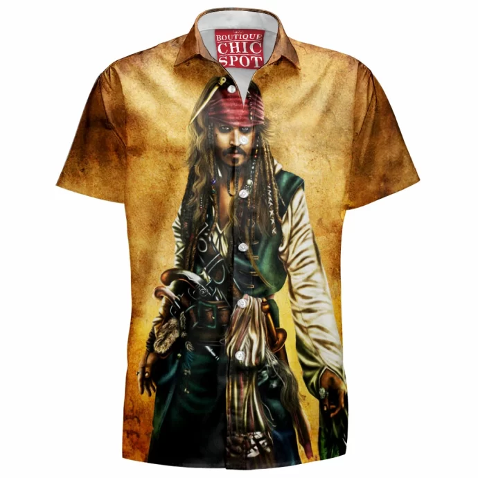 Captain Jack Sparrow Hawaiian Shirt