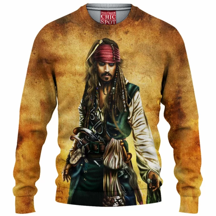 Captain Jack Sparrow Knitted Sweater