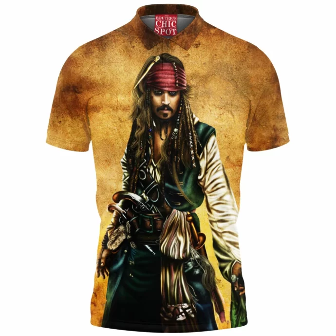 Captain Jack Sparrow Polo Shirt