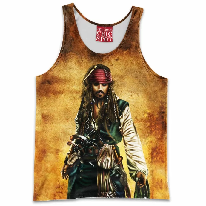 Captain Jack Sparrow Tank Top