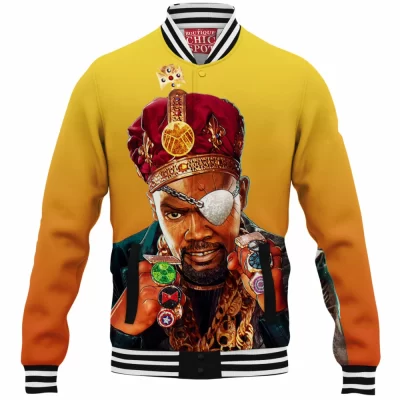 Comic Baseball-Jacket, Nick Fury Baseball-Jacket