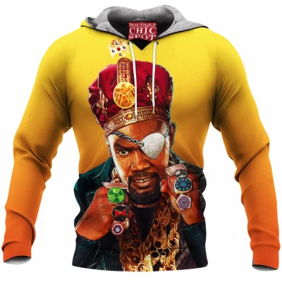 Comic Fleece-Hoodie, Nick Fury Fleece-Hoodie