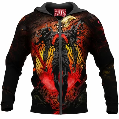Comic Zip-Hoodie, Knull Zip-Hoodie, Venom Zip-Hoodie