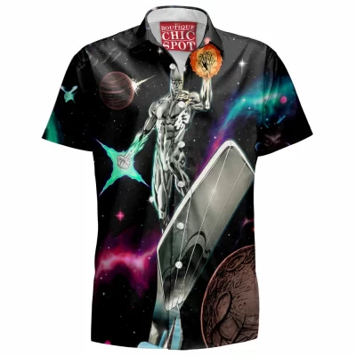 Comic Hawaiian-Shirt, Silver Surfer Hawaiian-Shirt, X-men Hawaiian-Shirt