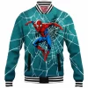 Comic Baseball-Jacket, Spider-man Baseball-Jacket