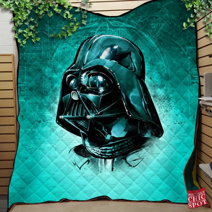 Darth Vader Quilt Blanket