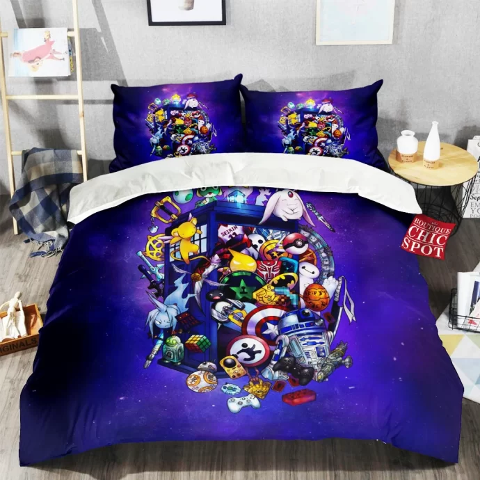 Pop Culture Tardis Bedding Set