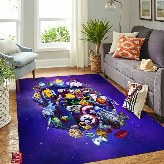 Pop Culture Tardis Rectangle Rug