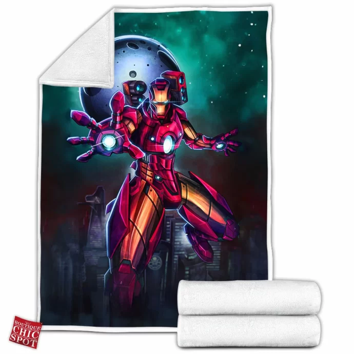 Iron Man Fleece Blanket