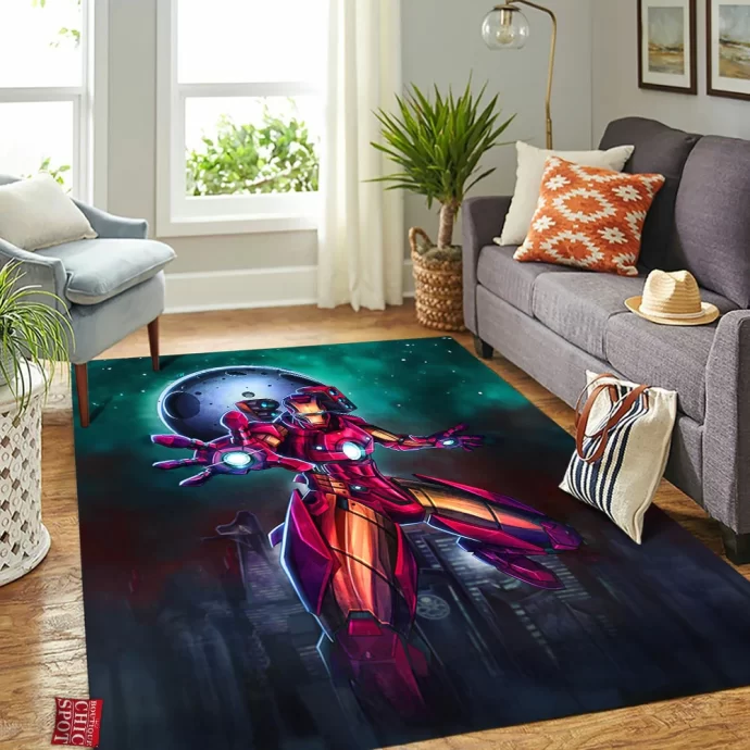 Iron Man Rectangle Rug