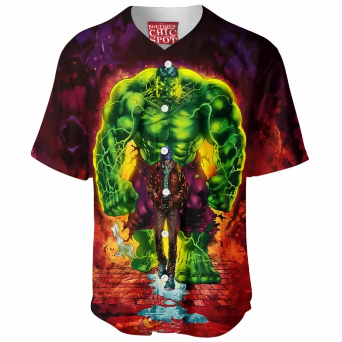 Bruce Banner Hulk Baseball Jersey