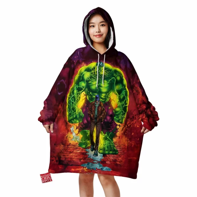 Bruce Banner Hulk Blanket Hoodie