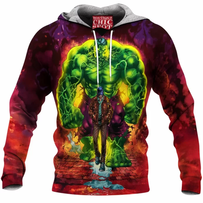 Bruce Banner Hulk Fleece Hoodie