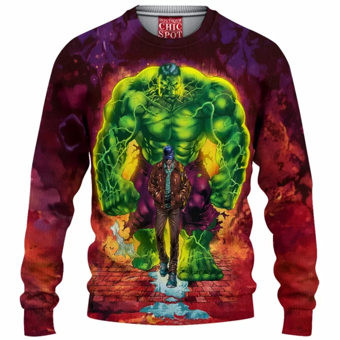 Bruce Banner Hulk Knitted Sweater