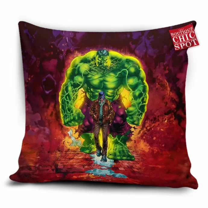 Bruce Banner Hulk Pillow Cover