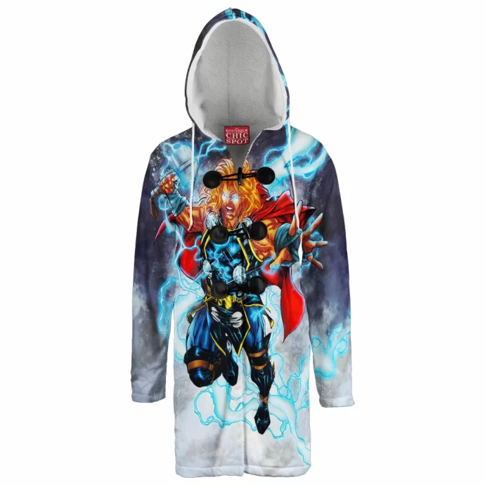 Thor Ragnarok Hooded Cloak Coat