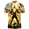 Comic Polo Shirt, Shazam Polo Shirt