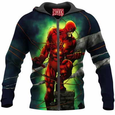 Comic Zip-Hoodie, Daredevil Zip-Hoodie
