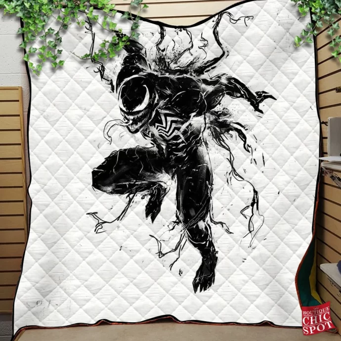 Venom Quilt Blanket