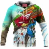 Dragon Fleece-Hoodie, Fantasy Fleece-Hoodie