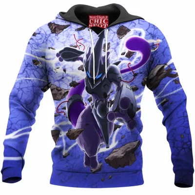 Anime Hoodie, Mega Mew Hoodie, Pokemon Hoodie
