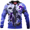Anime Zip-Hoodie, Mega Mew Zip-Hoodie, Pokemon Zip-Hoodie
