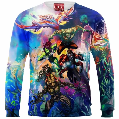 Galaxy Sweatshirt, Comic Sweatshirt, Superhero Sweatshirt