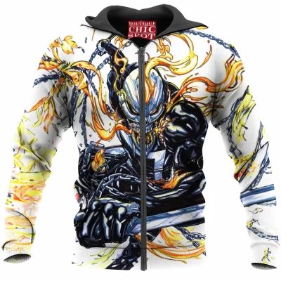 Comic Zip-Hoodie, Ghost Rider Zip-Hoodie