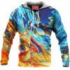 Anime Fleece-Hoodie, Pokemon Fleece-Hoodie