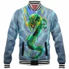 Anime Baseball-Jacket, Digimon Baseball-Jacket, Rayquaza Baseball-Jacket