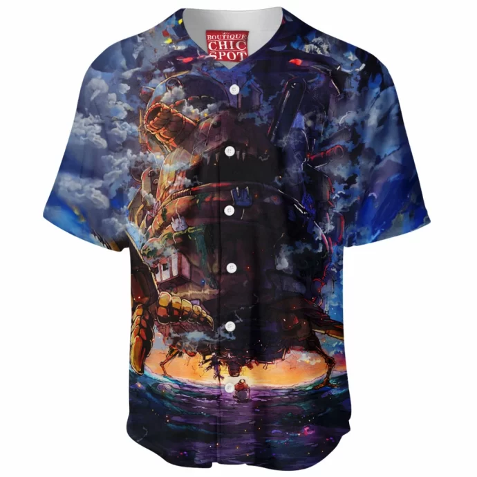 Howl Moving Castle Baseball Jersey