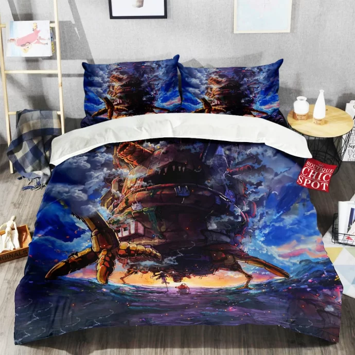 Howl Moving Castle Bedding Set