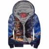 Anime Zip-Fleece-Hoodie, Howls Moving Castle Zip-Fleece-Hoodie, Ghibli Zip-Fleece-Hoodie