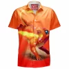 Anime Hawaiian-Shirt, Charmander Hawaiian-Shirt, Pokemon Hawaiian-Shirt