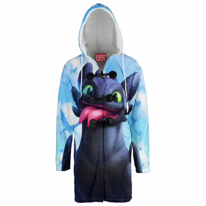 Toothless Hooded Cloak Coat