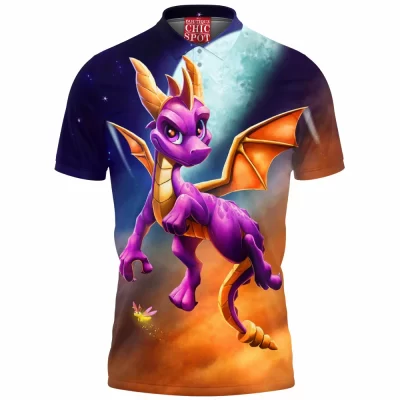 Game Polo Shirt, Spyro Polo Shirt
