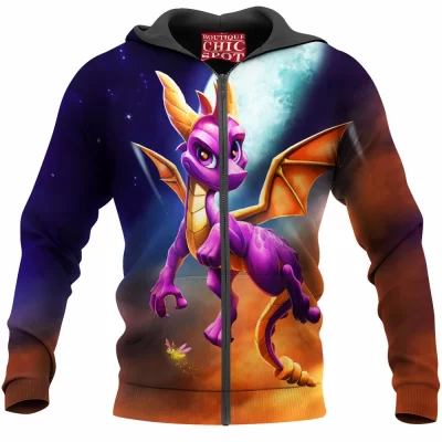 Game Zip-Hoodie, Spyro Zip-Hoodie