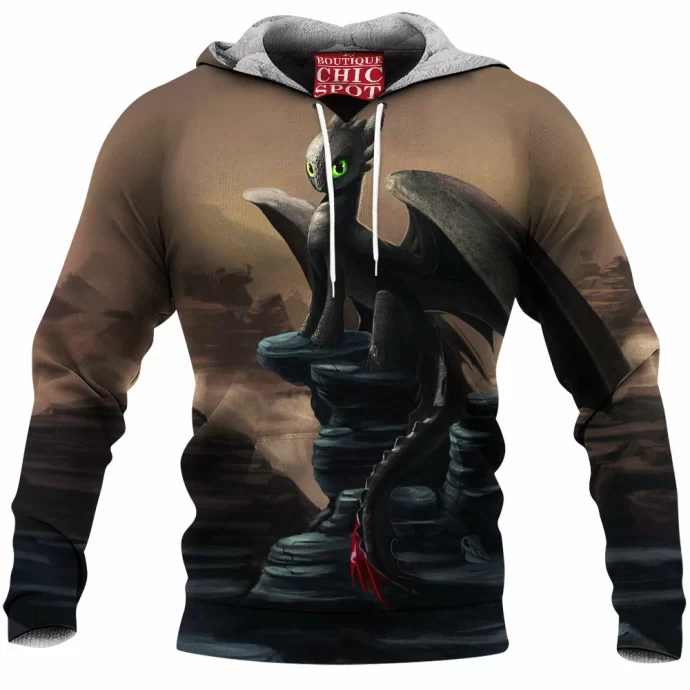 Toothless Fleece Hoodie