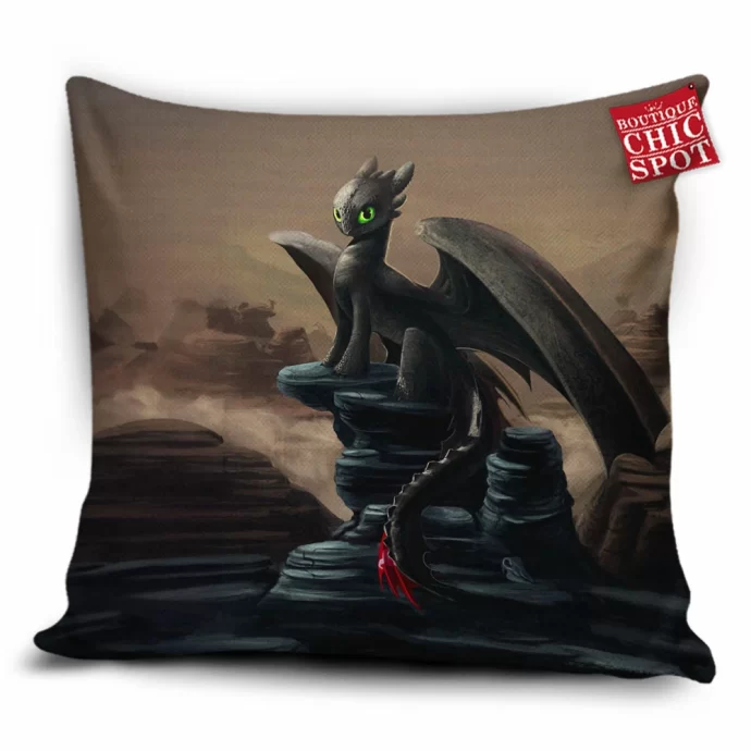 Toothless Pillow Cover