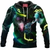 Anime Hoodie, Rayquaza Pokemon Hoodie