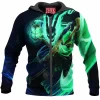 Game Zip-Hoodie, League of Legends Zip-Hoodie, Thresh Zip-Hoodie