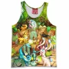 Anime Tank-Top, Eevee Tank-Top, Pokemon Tank-Top