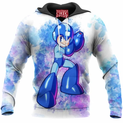 Game Hoodie, Rockman Hoodie, Megaman Hoodie